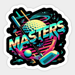 masters PGA Sticker